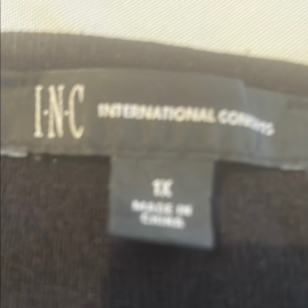 INC Black Garment